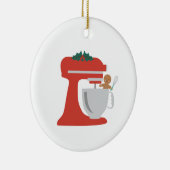 kerstbakken keramisch ornament (Rechts)