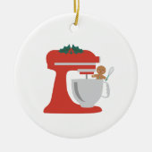 kerstbakken keramisch ornament (Voorkant)