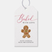 kerstbakken | Koekjeswisselpartij Cadeaulabel (Voorkant)