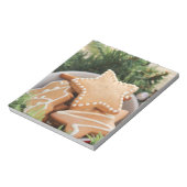 kerstbakken notitieblok (Linkerzijde)
