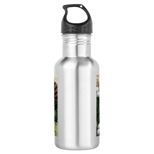 kerstbakken waterfles  (Achterkant)