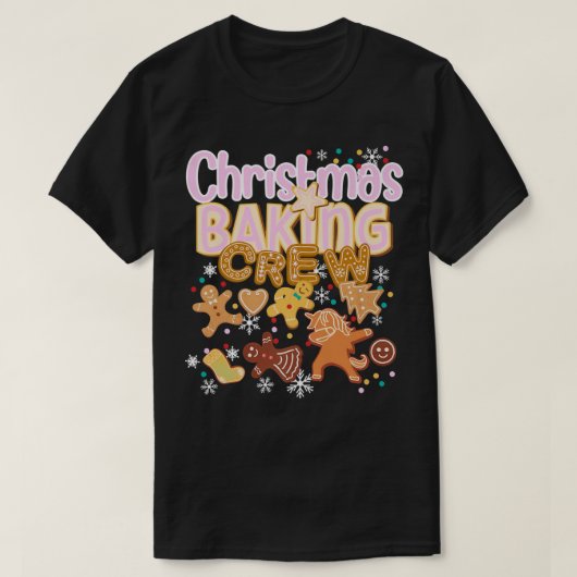 kerstbakkerij Authentic Cookie Baker Team T-shirt (Design voorkant)