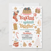 Kerstbakkerij, gedistilleerde dranken met heldere kaart (Voorkant)