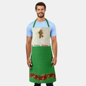 kerstbakkerij-knabberman die herinneringen maken schort (Gedragen)