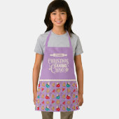 Kerstbakkerij, koekjes, lavender klein schort (Insitu)