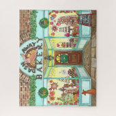 Kerstbakkerij Waterverf artiest Made Holiday Legpuzzel (Verticaal)