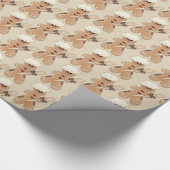 kerstbakkersbrood Sliday party wrap Wr Cadeaupapier (Hoek)