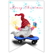 kerstbakkerskoepelkoepel met cadeaus vlaggetjes (Eerste vlag)