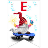 kerstbakkerskoepelkoepel met cadeaus vlaggetjes (Derde vlag)