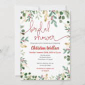 Kerstbakkersnodigingen - Rood en groen Kaart (Voorkant)