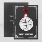 kerstbakkersspeler kerstKaarten Feestdagenkaart (Voorkant / Achterkant)