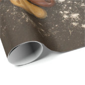 Kerstbakkoekjes Chocolade Koffielepel Cadeaupapier (Rol Hoek)