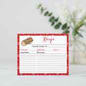 Kerstbakrecept voor een Kerstblok (Staand voorkant)
