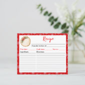 Kerstbakrecept voor kersttaart (Staand voorkant)