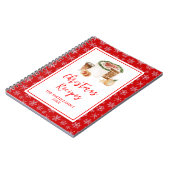 Kerstbakrecepten Kerstcake Notitieboek (Linkerzijde)