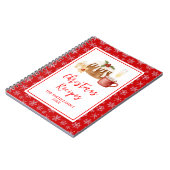 Kerstbakrecepten Kerstpudding Notitieboek (Linkerzijde)