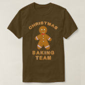 kerstbakteam Cookie Ginger Bread T-Shirt (Design voorkant)