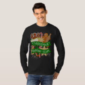 Kerstbakteam Gingerbread Holiday Cookie B T-shirt (Voorkant volledig)