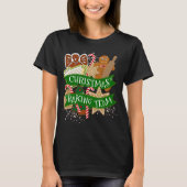Kerstbakteam Gingerbread Holiday Cookie B T-shirt (Voorkant)