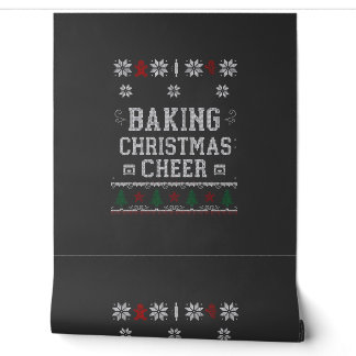 Kerstbakvreugde-gingerbread-ovenbreipatroon Behang