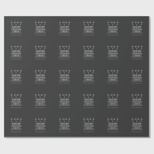 Kerstbakvreugde-gingerbread-ovenbreipatroon Cadeaupapier