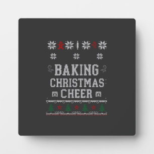 Kerstbakvreugde-gingerbread-ovenbreipatroon Fotoplaat