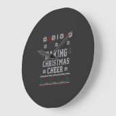 Kerstbakvreugde-gingerbread-ovenbreipatroon Grote Klok (Hoek)