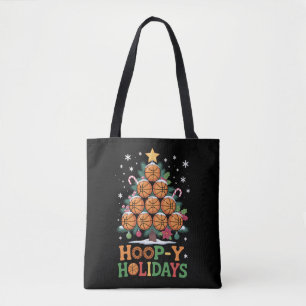 Kerstbal Basketbal Kerstvakantie Sport Tote Bag
