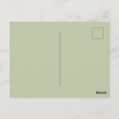 Kerstbal Briefkaart (Achterkant)
