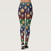 Kerstbal Broek Leggings (Achterkant)
