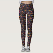 Kerstbal Broek Leggings (Voorkant)