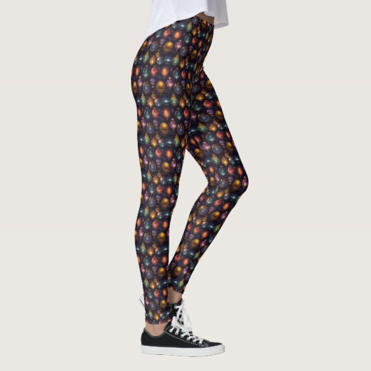 Kerstbal Broek Leggings (Rechts)