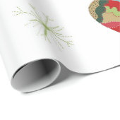 kerstbal cadeaupapier (Rol Hoek)