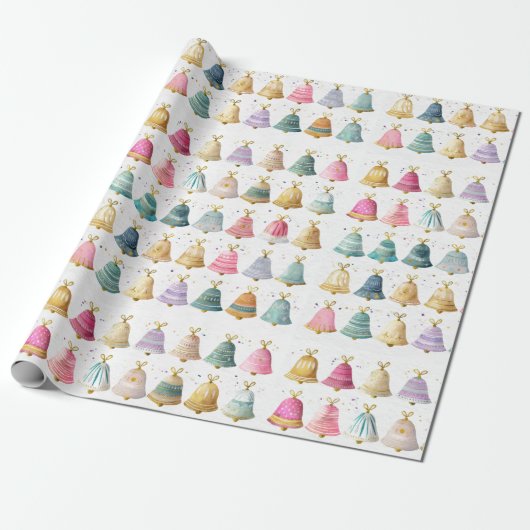 Kerstbal Cadeaupapier (Uitgerold)