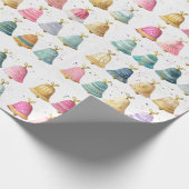 Kerstbal Cadeaupapier (Hoek)