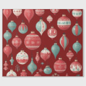 Kerstbal decoraties Verpakking Papier (Vlak)