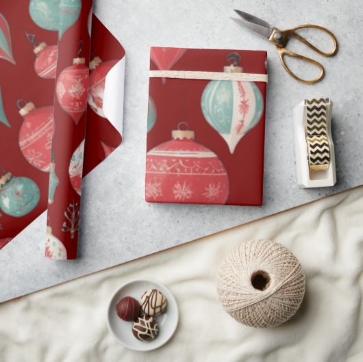 Kerstbal decoraties Verpakking Papier (Crafts)