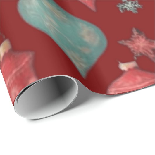 Kerstbal decoraties Verpakking Papier (Rol Hoek)