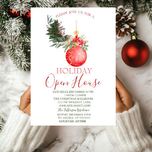 Kerstbal Dennentak Open Huis Kaart