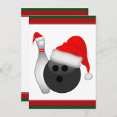 kerstbal en pan kaart (Voorkant / Achterkant)