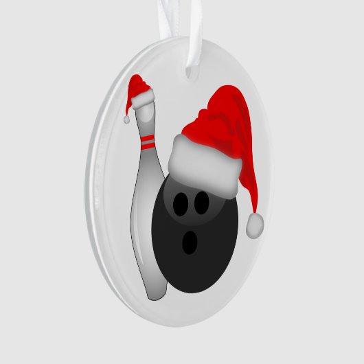 kerstbal en pan ornament (voorkant)