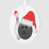 kerstbal en pan ornament (voorkant)