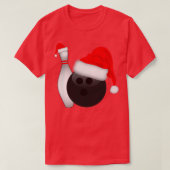 kerstbal en pan t-shirt (Design voorkant)