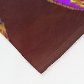 Kerstbal Feestje Fleece Deken (Hoek)