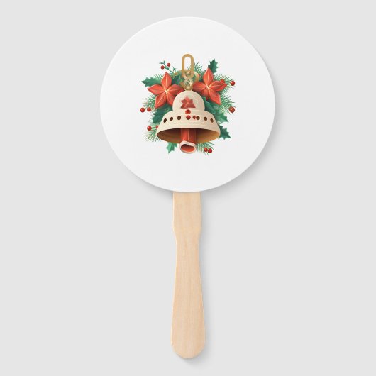 kerstbal handwaaier (Voorkant)