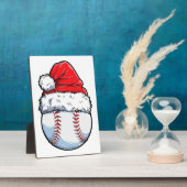kerstbal honkbal kerstbal kerstkerstkerstkerstcade fotoplaat (Zijkant)