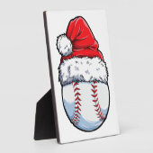 kerstbal honkbal kerstbal kerstkerstkerstkerstcade fotoplaat (Zijkant)