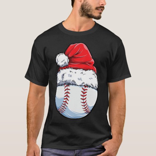 kerstbal honkbal kerstbal kerstkerstkerstkerstcade t-shirt (Voorkant)
