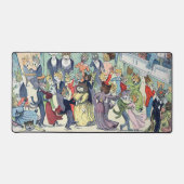 Kerstbal in Catville, Louis Wain Bureaumat (Voorkant)