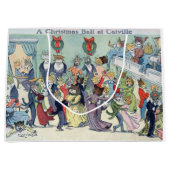 Kerstbal in Catville, Louis Wain Groot Cadeauzakje (Voorkant)